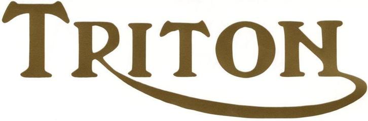 Triton sticker #5, Motoren, Accessoires | Stickers, Verzenden