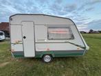 Leuke Vintage Caravan Delta Aero 3500EK  750kg rijbewijs B, Caravans en Kamperen, Treinzit, Particulier, Lengtebed, 500 - 750 kg