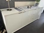 Wit glanzende dressoir, Huis en Inrichting, Kasten | Dressoirs, Ophalen, Gebruikt