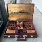 Solingen vergulde bestekset - 12 personen, Antiek en Kunst, Ophalen