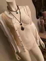 3 SUPERSEXY WITTE ECRU KANTEN BODY’S, Kleding | Dames, Ophalen of Verzenden