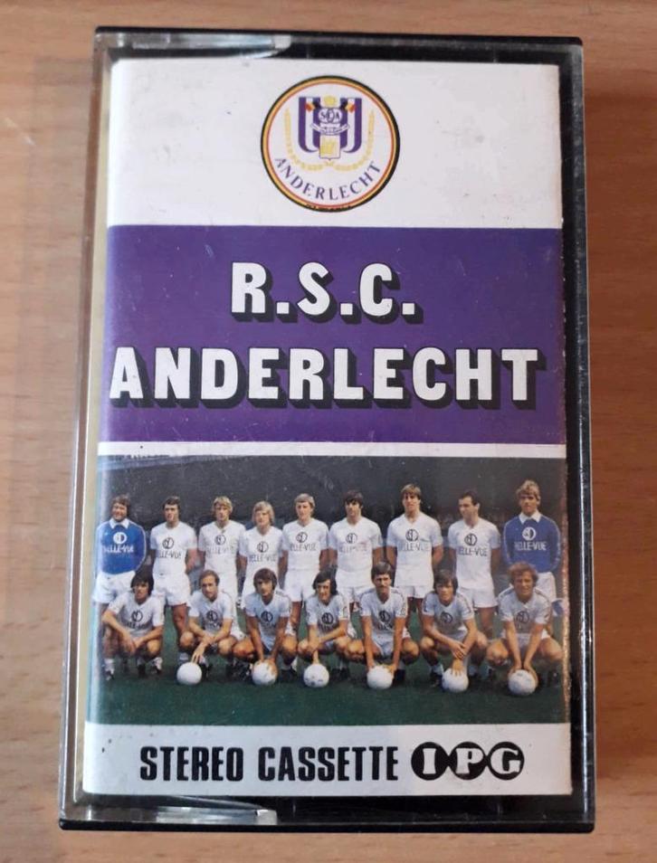 Cassette R.S.C. Anderlecht (RARE), CD & DVD, Cassettes audio, Utilisé, Originale, 1 cassette audio, Enlèvement ou Envoi