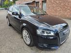 Audi A3 2.0 Tdi 136pk S-Line(Bouwjaar 2009/213.000km)Euro5, Auto's, Euro 5, Zwart, 4 cilinders, Zwart