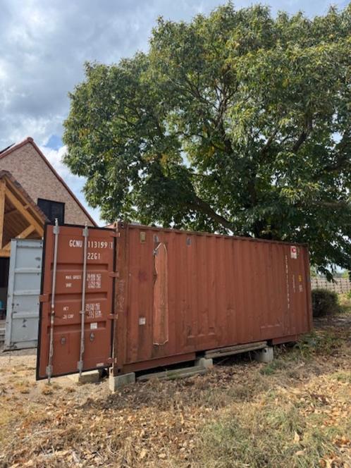 Zeecontainer - opslag - werfkeet  20ft, Doe-het-zelf en Bouw, Containers, Ophalen
