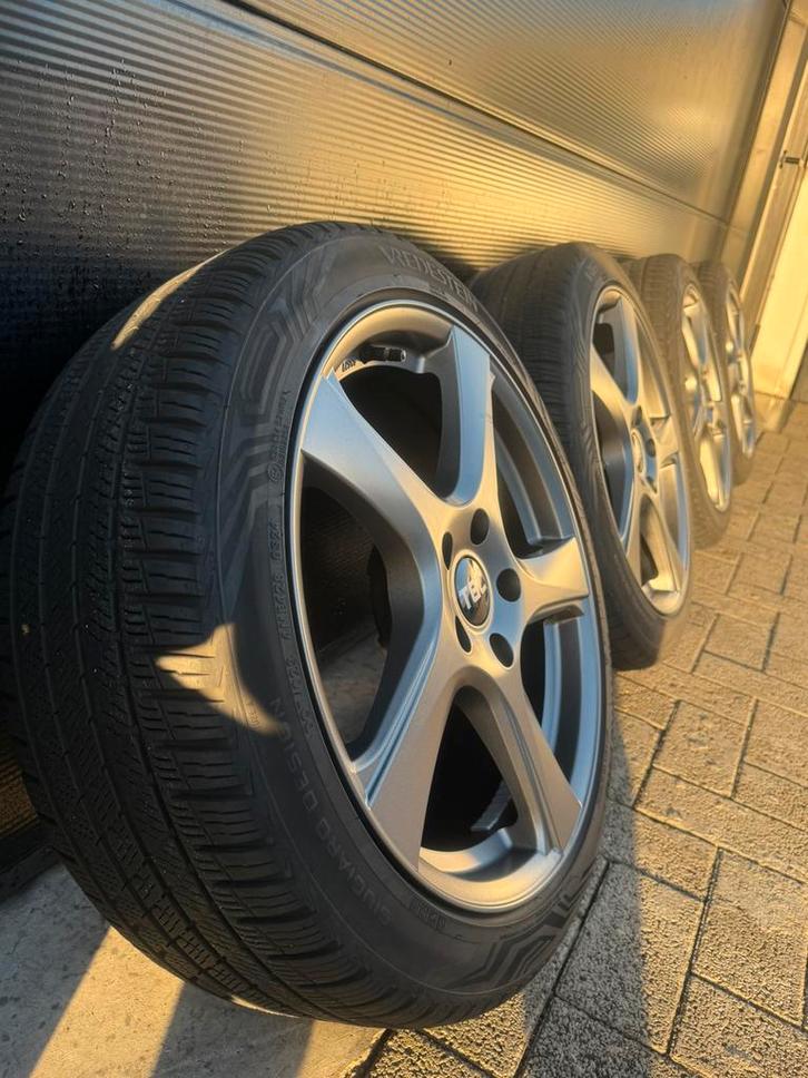 Velgen TEC  5x114.3 7.5x18"  Nieuwstaat, Auto-onderdelen, Banden en Velgen, Band(en), All Season, 18 inch, 215 mm, Overig, Nieuw