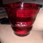 Seau à champagne Mumm, comme neuf., Enlèvement ou Envoi, Comme neuf, Champagne
