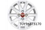 Toyota Aygo velg Aluminium 15'' 10-spaaks wit Origineel! PW4, Nieuw, Band(en), Personenwagen, Ophalen of Verzenden