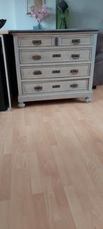 Oude ladekast commode  met marmeren Bovenblad prima staat, Ophalen, Gebruikt