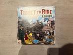 Gezelschapsspel Ticket to ride Europe, Hobby en Vrije tijd, Gezelschapsspellen | Bordspellen, Ophalen, Zo goed als nieuw