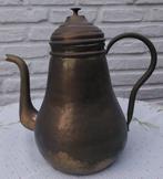 Vintage koperen koffiepot (Depondt - Borgloon), Antiek en Kunst, Ophalen of Verzenden, Koper