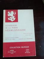 ANTHOLOGIE  DE LA POËSIE  NËERLANDAISE, Enlèvement ou Envoi, Comme neuf