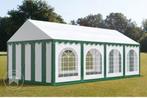 Location Tente de réception 4x8m blanc/vert