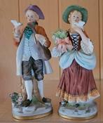 Couple en porcelaine vintage du XIXe siècle Goebel Fitz et F, Enlèvement ou Envoi