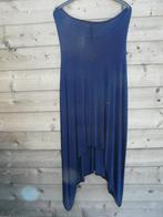 Zo goed als nieuw Assymetrisch , ruime blauwe overjurk  : L, Ophalen, Zo goed als nieuw, Maat 42/44 (L), Blauw