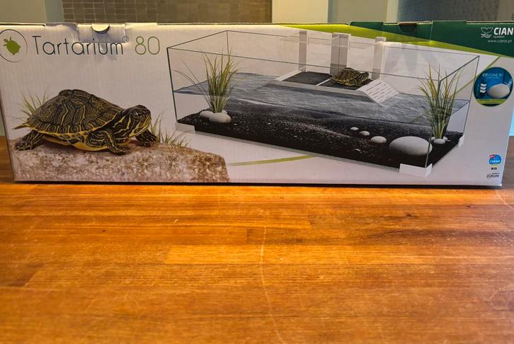 Terrarium - Ciano Tartarium, Dieren en Toebehoren, Vissen | Aquaria en Toebehoren, Nieuw, Leeg aquarium, Ophalen