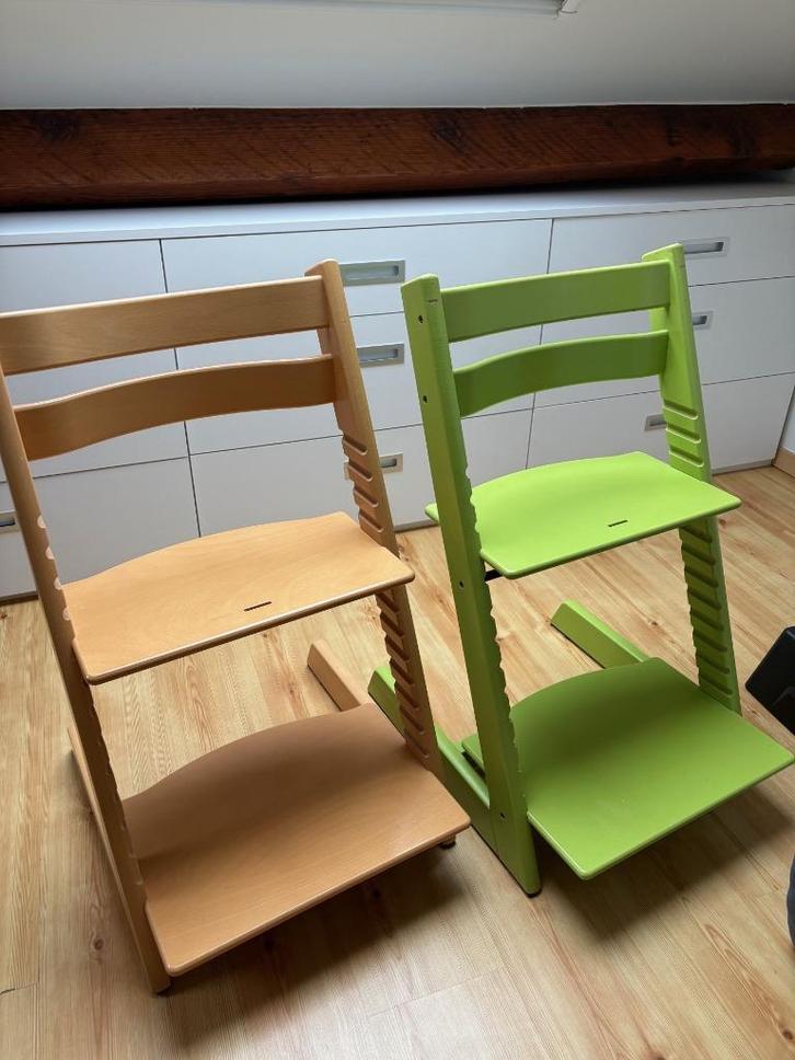 Stokke - kinderstoel, Kinderen en Baby's, Kinderstoelen, Gebruikt, Meegroeistoel, Ophalen