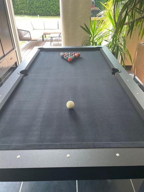 Table de salle à manger billard ping pong neuve De Faugeres, Sport en Fitness, Biljarten en Poolen, Nieuw, Biljarttafel