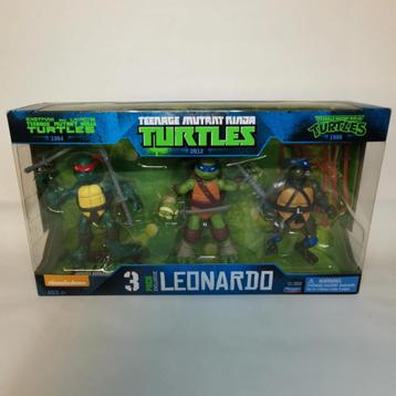 TMNT Ninja Turtles - Leonardo 3-pack (1988 / 1988 / 2012 ver beschikbaar voor biedingen