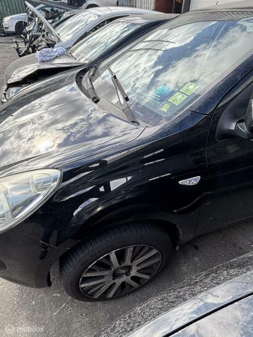 Voorscherm links zwart Hyundai i20 I ('08-'14), Auto-onderdelen, Carrosserie, Hyundai, Gebruikt, Ophalen of Verzenden