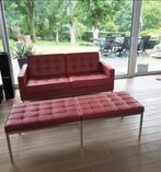 Fauteuil en bank Florence Knoll, Huis en Inrichting, Ophalen, Zo goed als nieuw