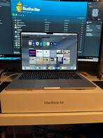 Macbook air m3 16gb ram 13 inch zilver, Computers en Software, Windows Laptops, Ophalen, Zo goed als nieuw, 13 inch