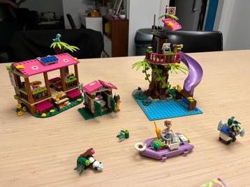 Lego friends jungle reddingsbasis 41038 beschikbaar voor biedingen