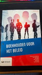 Boekhouden voor het beleid 2022, Boeken, Ophalen, Zo goed als nieuw, Economie