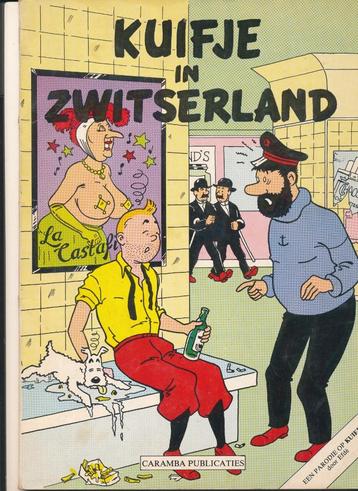 Kuifje in Zwitserland, Boeken, Eén stripboek, Ophalen of Verzenden, Zo goed als nieuw