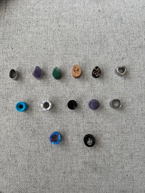 Plugs - Stretch allemaal 12mm, Handtassen en Accessoires, Piercings, Nieuw, Overige typen, Overige materialen, Ophalen of Verzenden