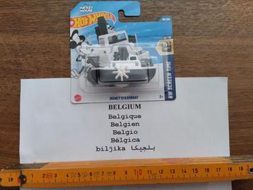  HOT WHEELS DISNEY STEAMBOAT MICKEY MOUSE beschikbaar voor biedingen