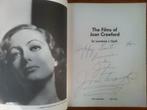 The Films of Joan Crawford SIGNED !!! Ultra zeldzaam CULT, Ophalen of Verzenden
