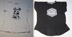 jbc wit + tumble and dry zwart 2 shirtjes maat 10-11-12 jaar, Meisje, Gebruikt, Shirt of Longsleeve, Verzenden