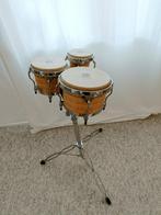 3 LP generatie III houten bongo's met standaard, Muziek en Instrumenten, Ophalen, Zo goed als nieuw, Overige soorten