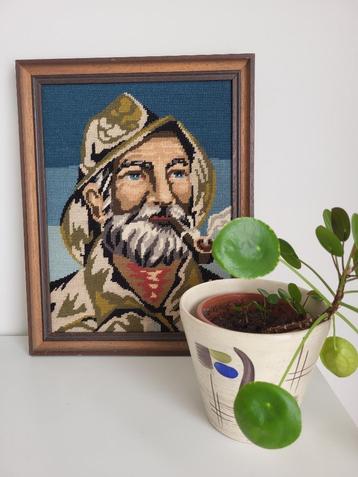 Vintage zeeman met pijp, jaren '70 beschikbaar voor biedingen