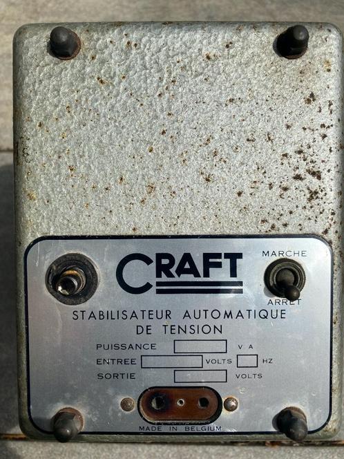 Vintage Ambachtelijke automatische spanningsstabilisator, Doe-het-zelf en Bouw, Overige Doe-Het-Zelf en Bouw, Gebruikt, Ophalen