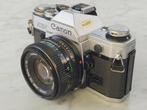 Canon AE-1 met 2 lenzen en tas, Audio, Tv en Foto, Fotocamera's Analoog, Ophalen of Verzenden, Zo goed als nieuw, Canon