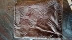 Bruine plaid / deken 1,70 x 2m, Enlèvement ou Envoi, Comme neuf