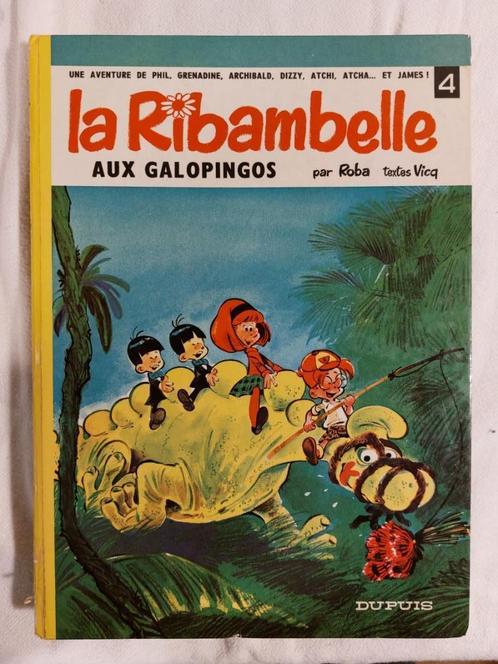 Ribambelle T.4 La Ribambelle aux Galopingos - édition origin, Boeken, Stripverhalen, Gelezen, Eén stripboek, Ophalen of Verzenden