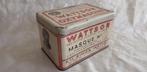 Beschermend masker in vintage metalen doos, Ophalen of Verzenden, Gebruikt, Overige, Overige merken