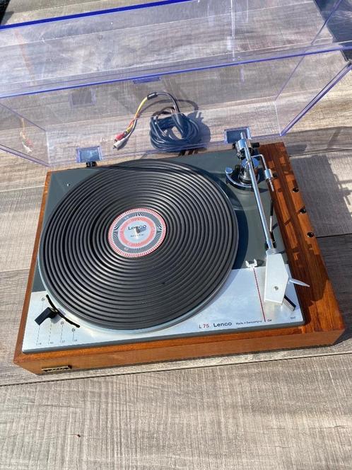 Lenco L75 Gelijk Nieuw, Audio, Tv en Foto, Platenspelers, Refurbished, Platenspeler, Ophalen