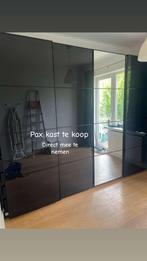Zwarte pax kledingkast, Huis en Inrichting, Ophalen, Overige materialen, 200 cm of meer, 75 cm of meer