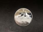 2015 Niue - Year of the goat - 1 oz silver, Postzegels en Munten, Ophalen of Verzenden, Losse munt, Zilver