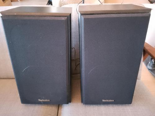 Paar Technics SB-CS6 Speakers (1990), Audio, Tv en Foto, Luidsprekerboxen, Gebruikt, Front, Rear of Stereo speakers, Overige merken