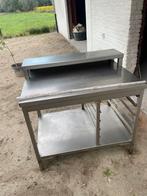 Inox werkbank, Ophalen