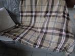 Plaid rétro 135x140cm - LIQUIDATION, Maison & Meubles, Accessoires pour la Maison | Plaids & Couvertures, Utilisé, Enlèvement ou Envoi