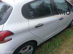 Portier rechtsachter blanc banquise Peugeot 208 2012-2019, Auto-onderdelen, Gebruikt, Deur, Achter, Ophalen of Verzenden