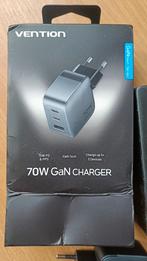 70W GaN oplader. Laptop, gsm, smartphone, Ophalen of Verzenden, Nieuw