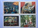 Lot Oude Kunstprenten 'Dispril-Codis-Cafdis' (17 Stuks), Ophalen of Verzenden