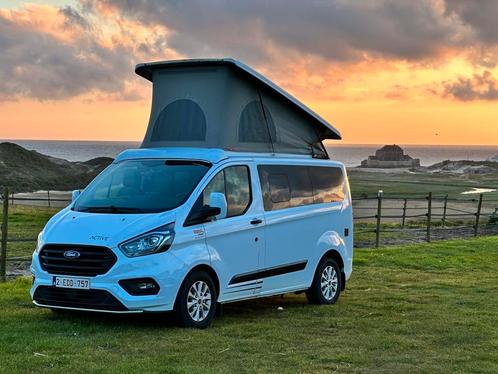 Transit custom campervan, nieuwstaat!, Caravans en Kamperen, Mobilhomes, Particulier, Bus-model, tot en met 5, Ford, Diesel, 5 tot 6 meter