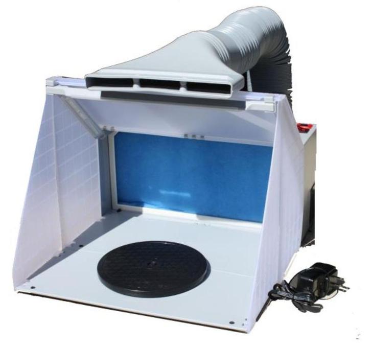 Draagbare kit voor airbrush-verfcabines, Hobby en Vrije tijd, Schilderen, Nieuw, Airbrush en Accessoires, Verzenden
